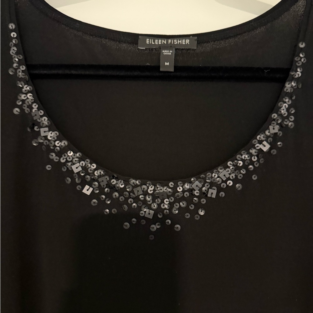 Eileen Fisher Classic Black Top